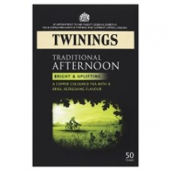 Twinings Traditional Afternoon 50 Teabags 125G